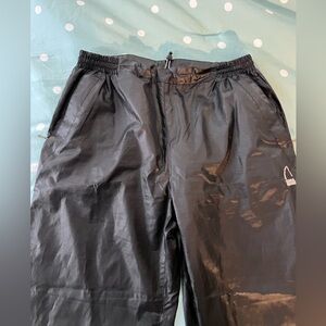 Sierra Designs Rain Pants Zipped Pockets Black Women’s petite LARGE